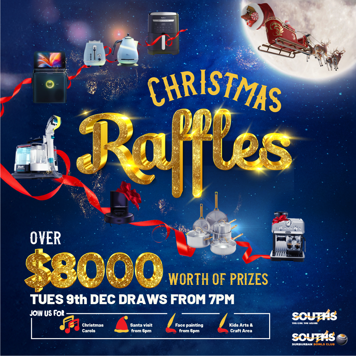 Christmas Raffle Ticket